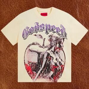 Men's Apricot Short Sleeve Godspeed